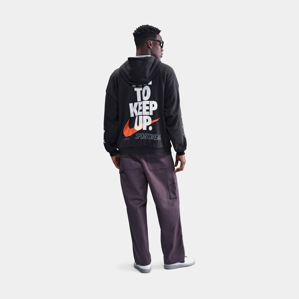 Nsw Club Oversized French Terry Pullover Mens Hoodie Nike оригінал – Купити в Україні – вид ззаду