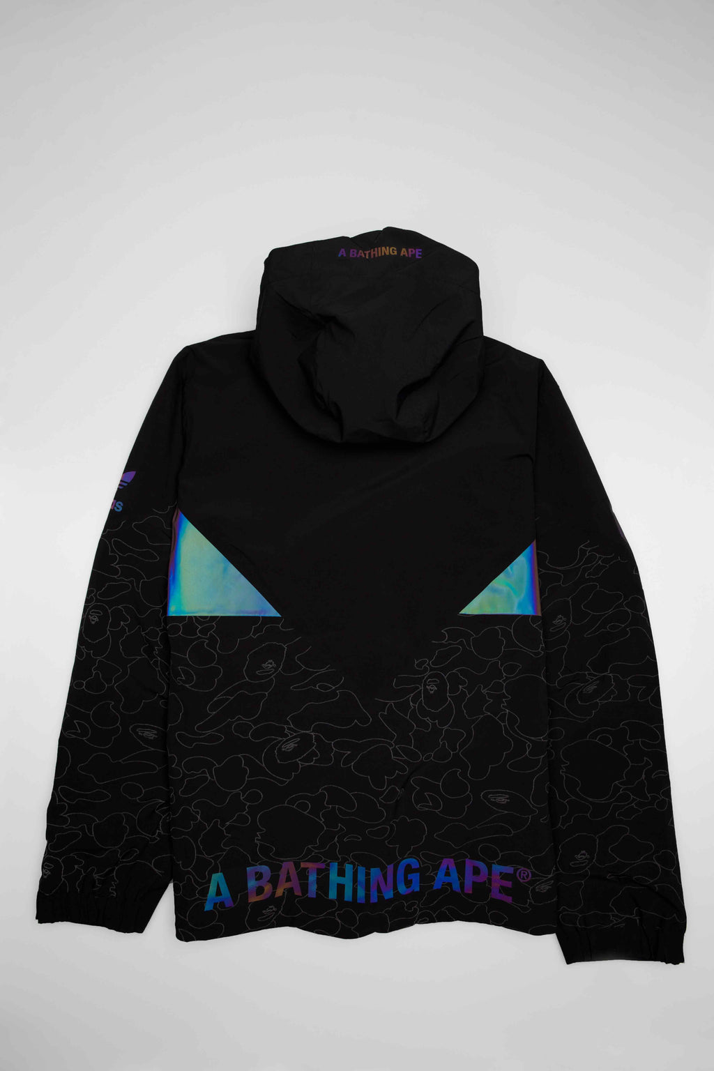 Оригінальна Bape X Adidas Snowboarding Collection Mens Snow Jacket Adidas – вид ззаду