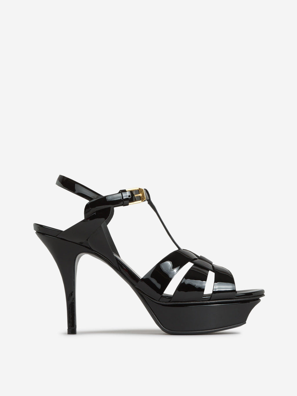 Tribute Heeled Sandals Saint laurent – Гарантія оригінальності – боковий вид