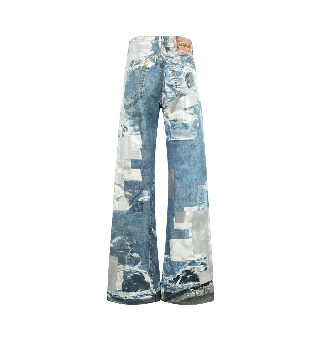 Оригінальна Printed Jeans Acne studios – вид ззаду