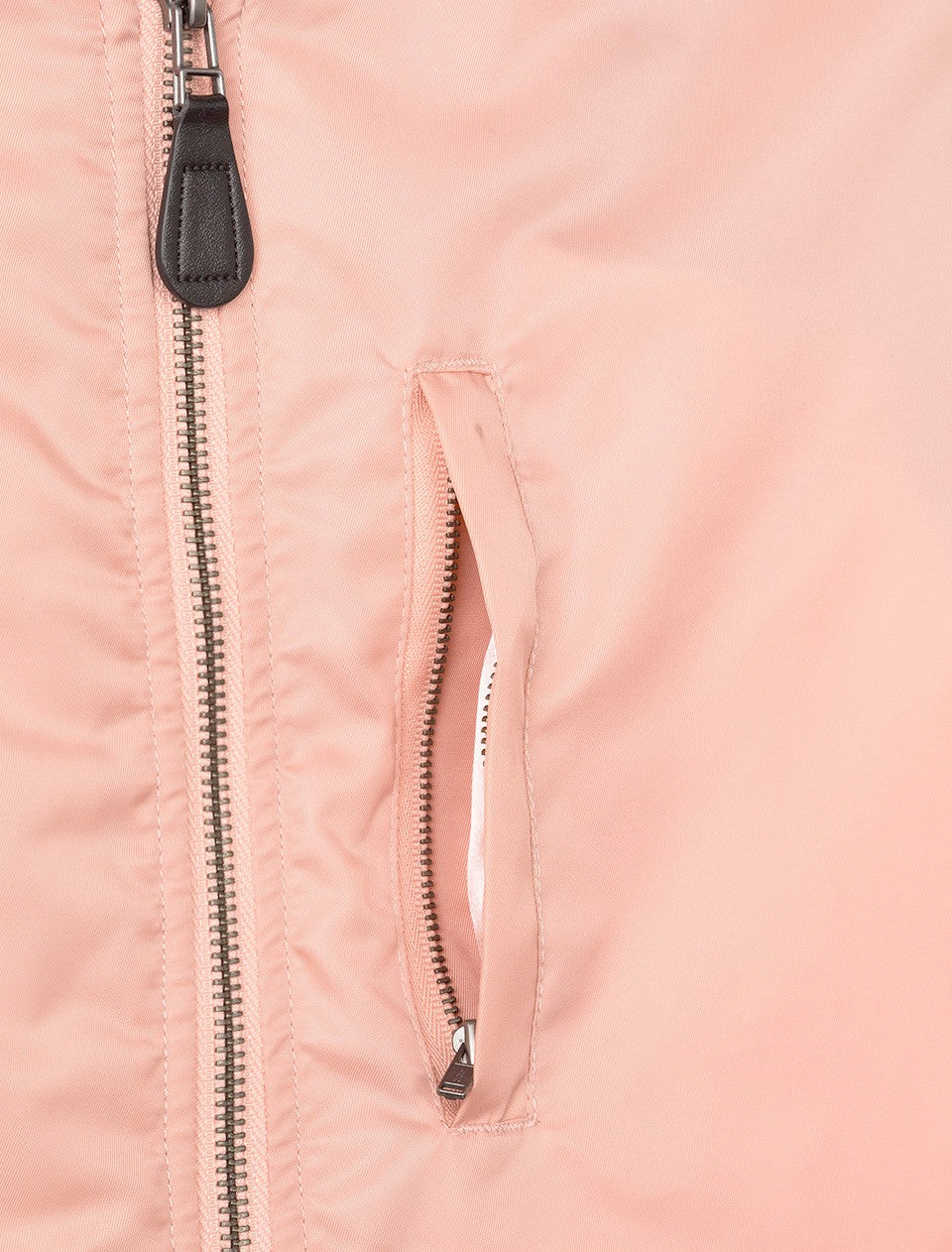 Flight Satin Bomber Jacket Mens Peach Stussy оригінал – Купити в Україні – вид ззаду