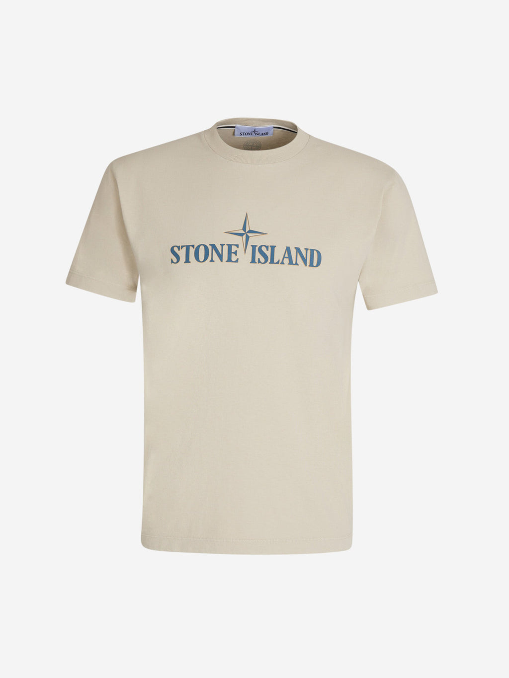 Оригінальна Cotton Logo T-Shirt Stone island – боковий вид