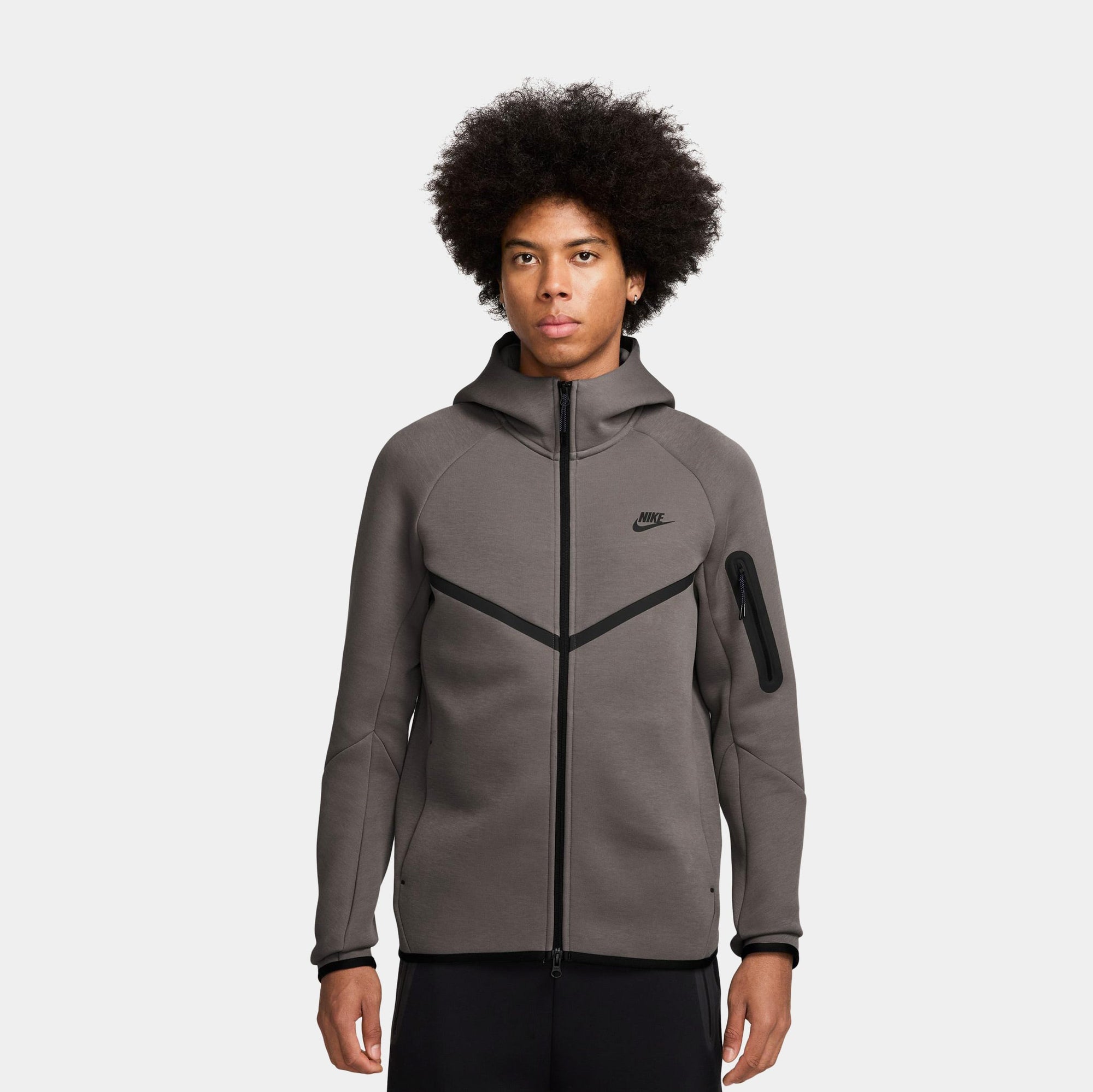 Tech Fleece Windrunner Full Zip Mens Jacket Nike оригінал – Купити в Україні – боковий вид