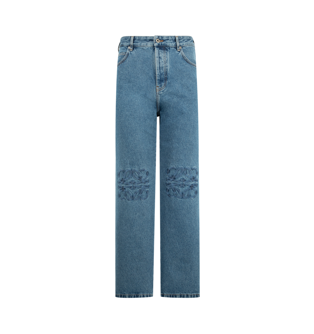 Anagram Baggy Jeans Loewe – Гарантія оригінальності – боковий вид