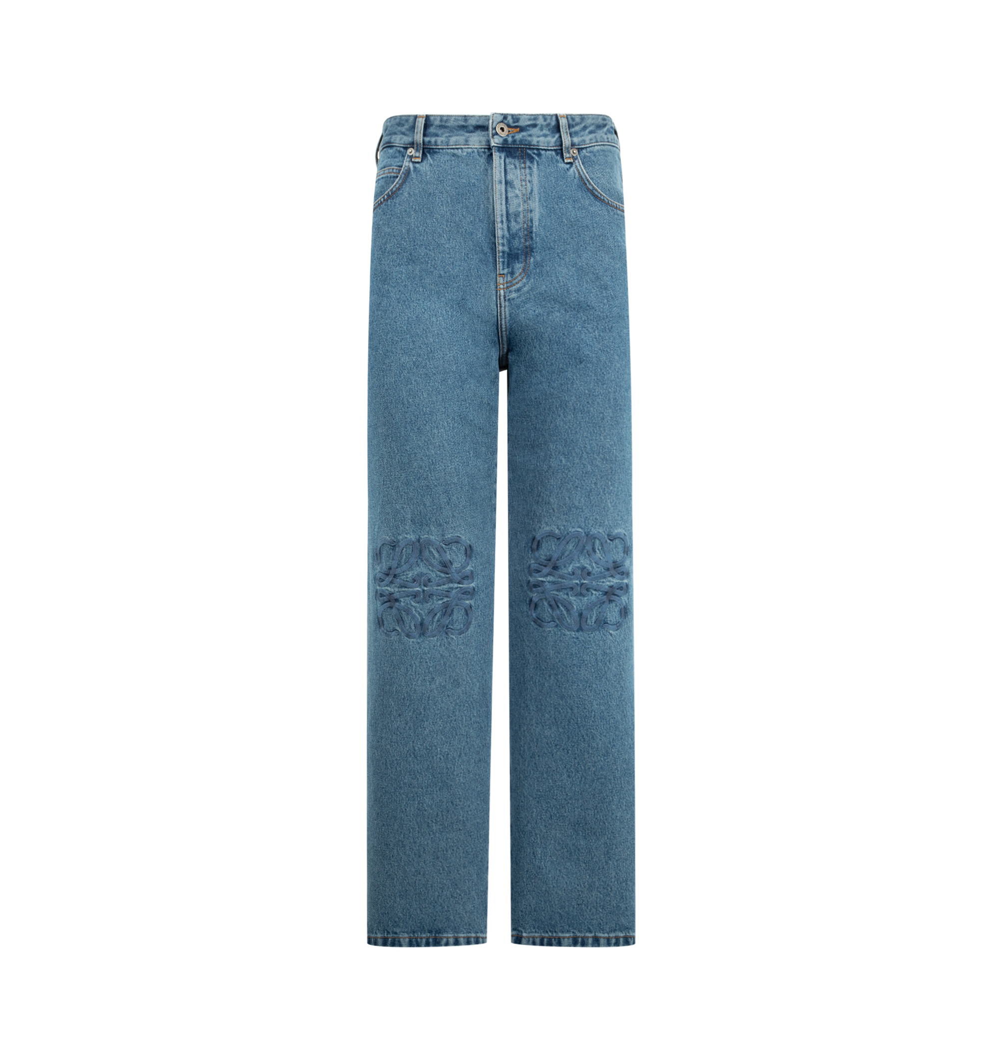 Anagram Baggy Jeans Loewe – Гарантія оригінальності – боковий вид