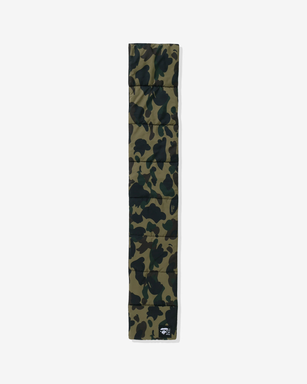 1st Camo Pocket Fleece Scarf Green A bathing ape – Гарантія оригінальності – вид ззаду