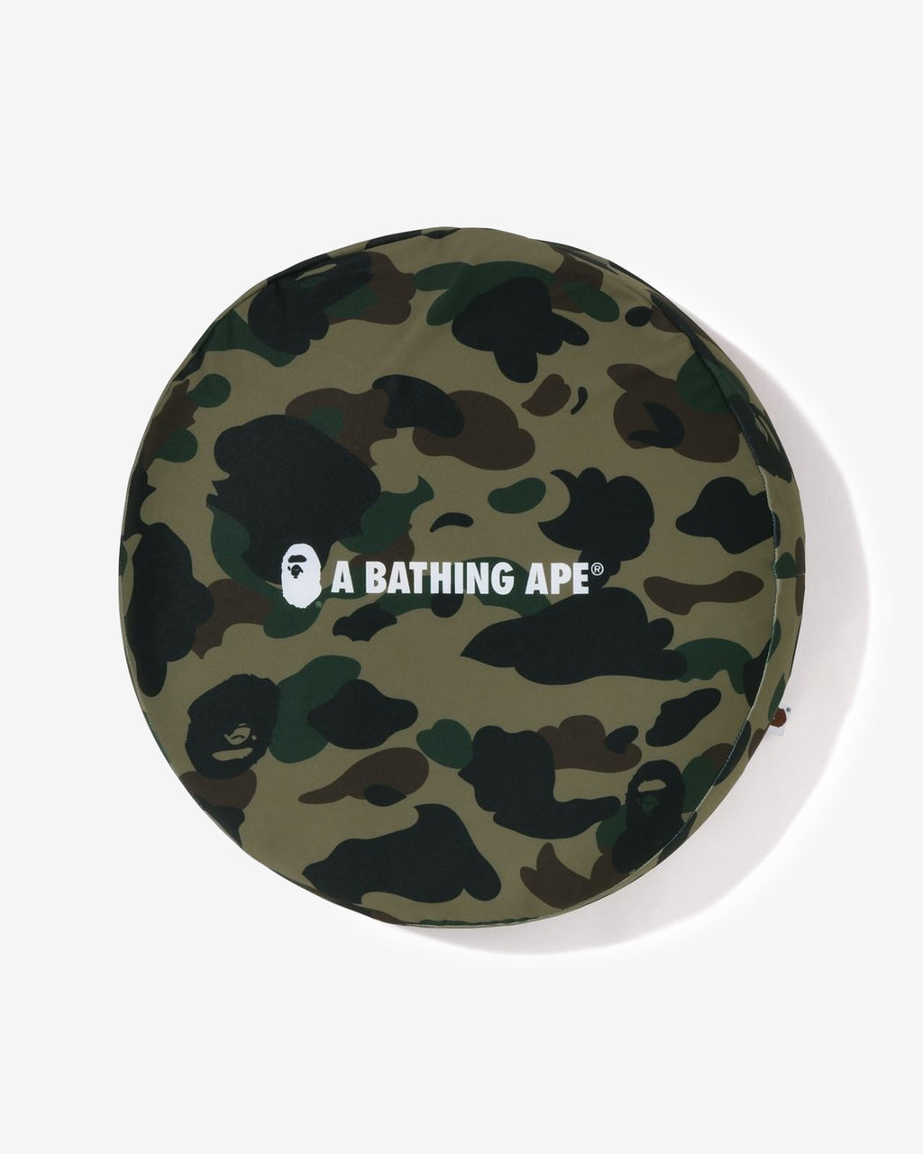 1st Camo Square Fluffy Beads Cushion Green A bathing ape оригінал – Купити в Україні – боковий вид