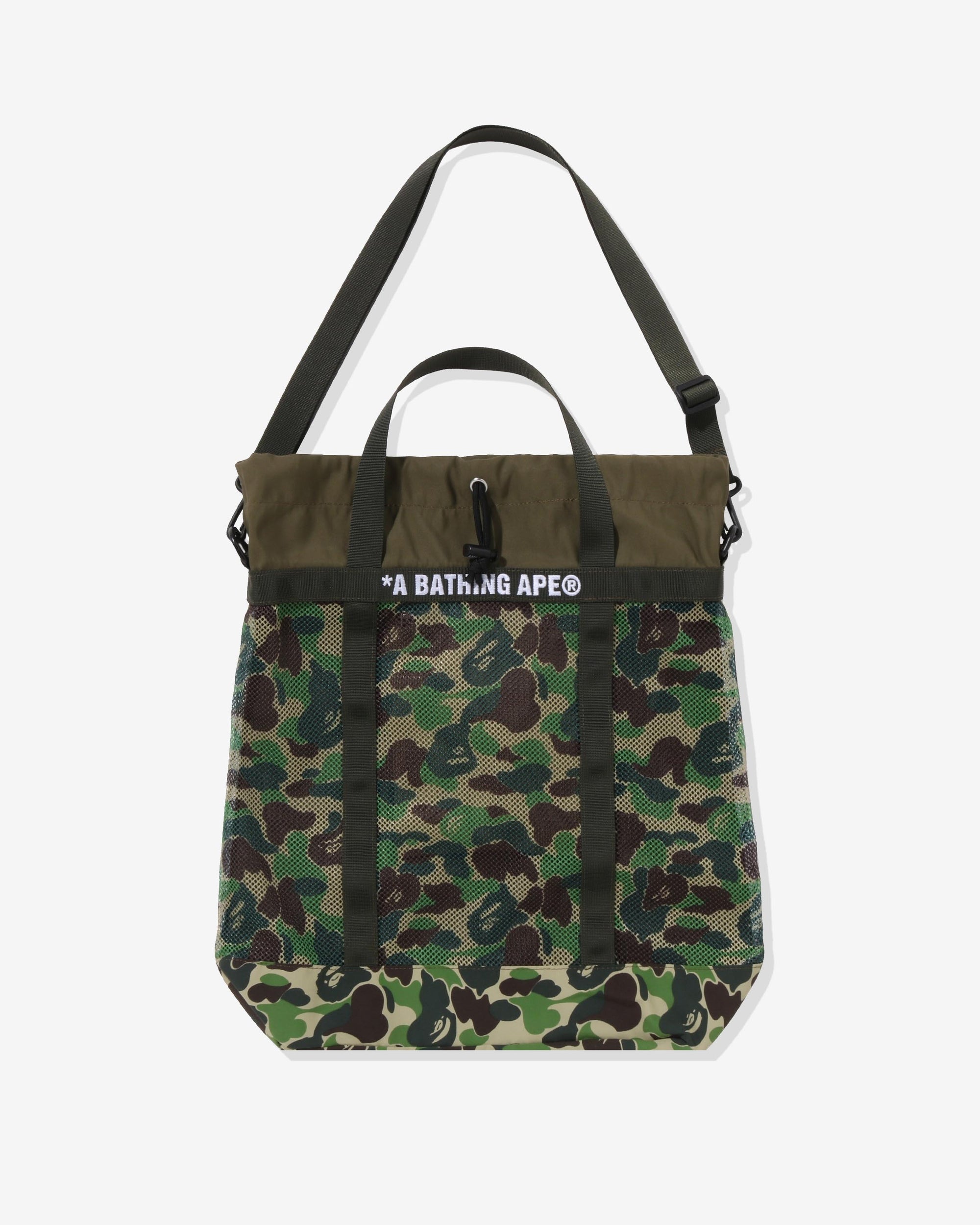 Abc Camo Mesh Tote Bag A bathing ape – Гарантія оригінальності – боковий вид - A BATHING APE