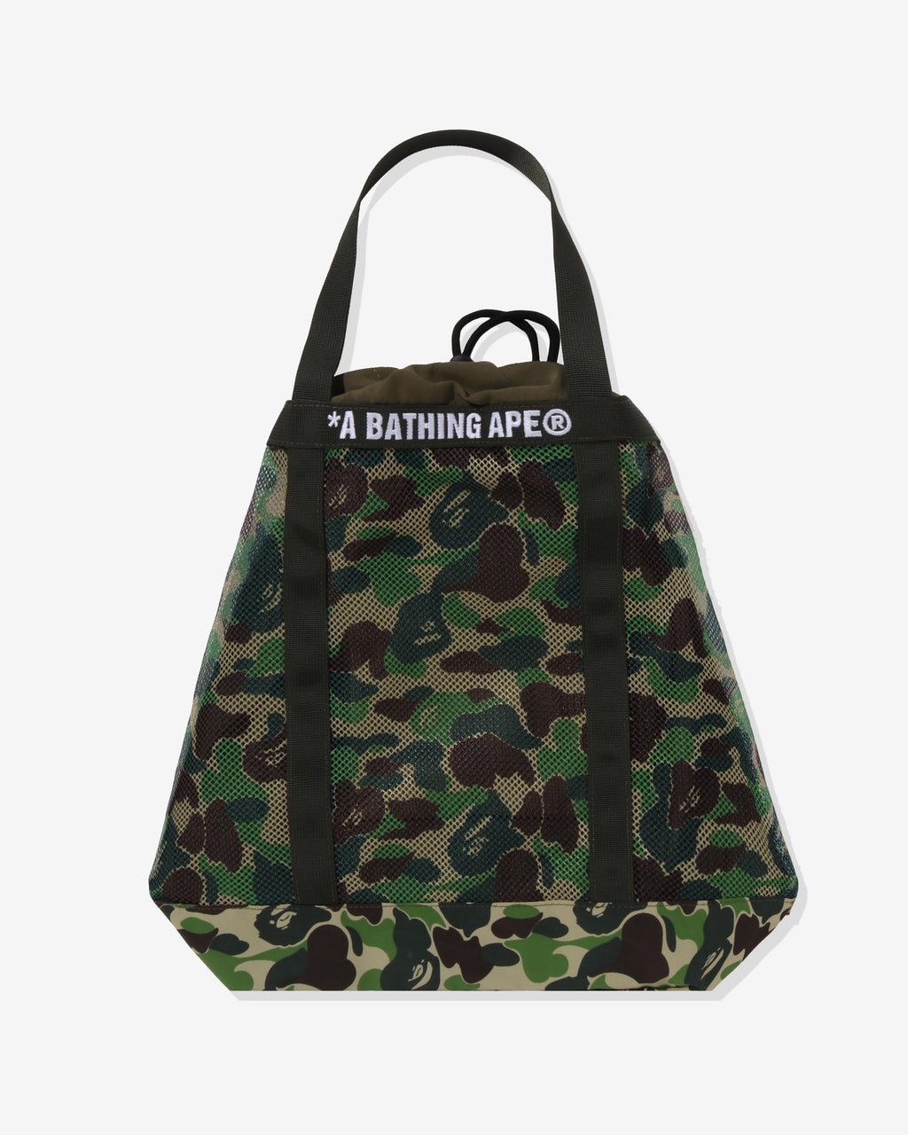 Abc Camo Mesh Tote Bag A bathing ape – Гарантія оригінальності – вид ззаду
