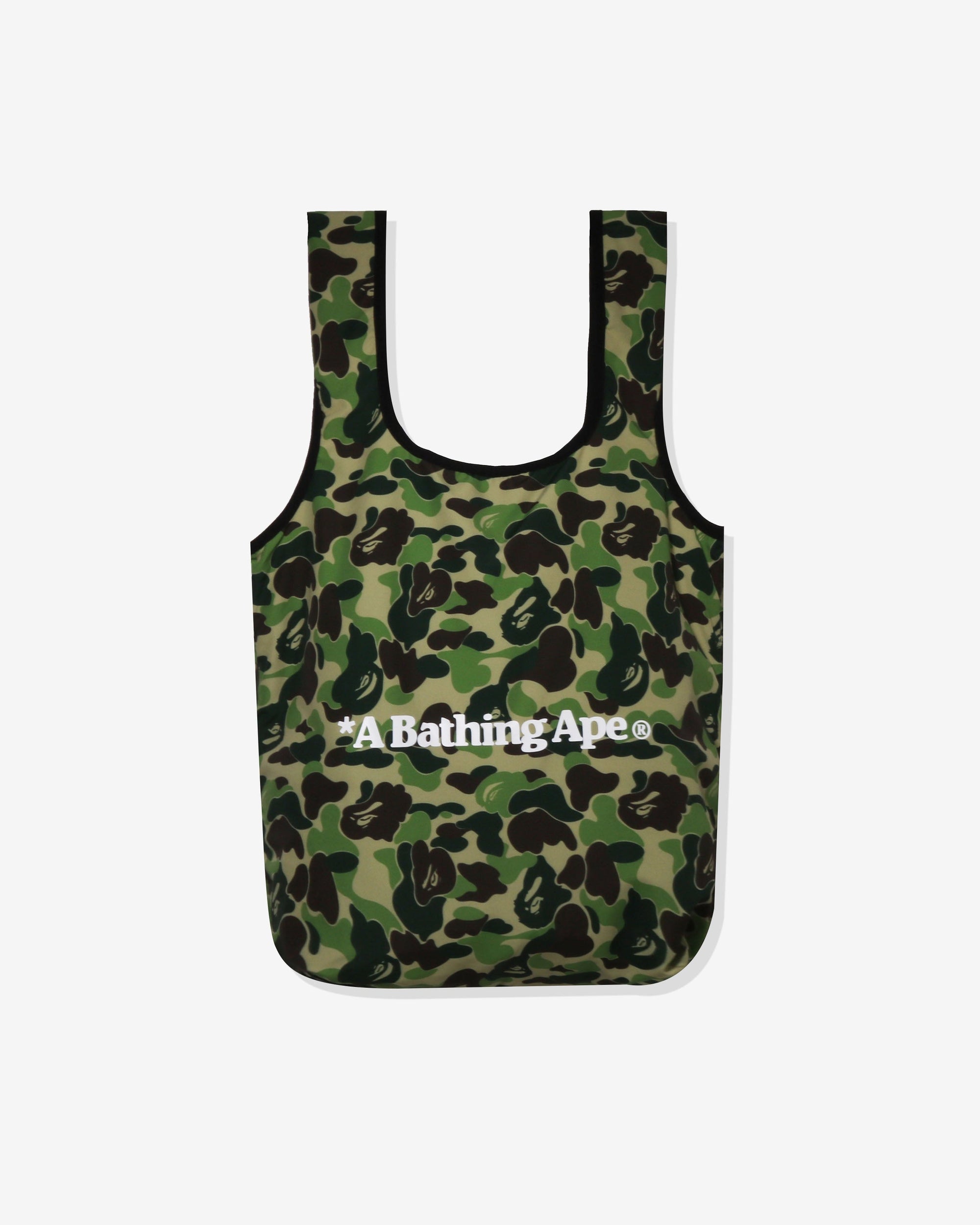 Abc Camo Utility Eco Bag Green A bathing ape оригінал – Купити в Україні – боковий вид - A BATHING APE