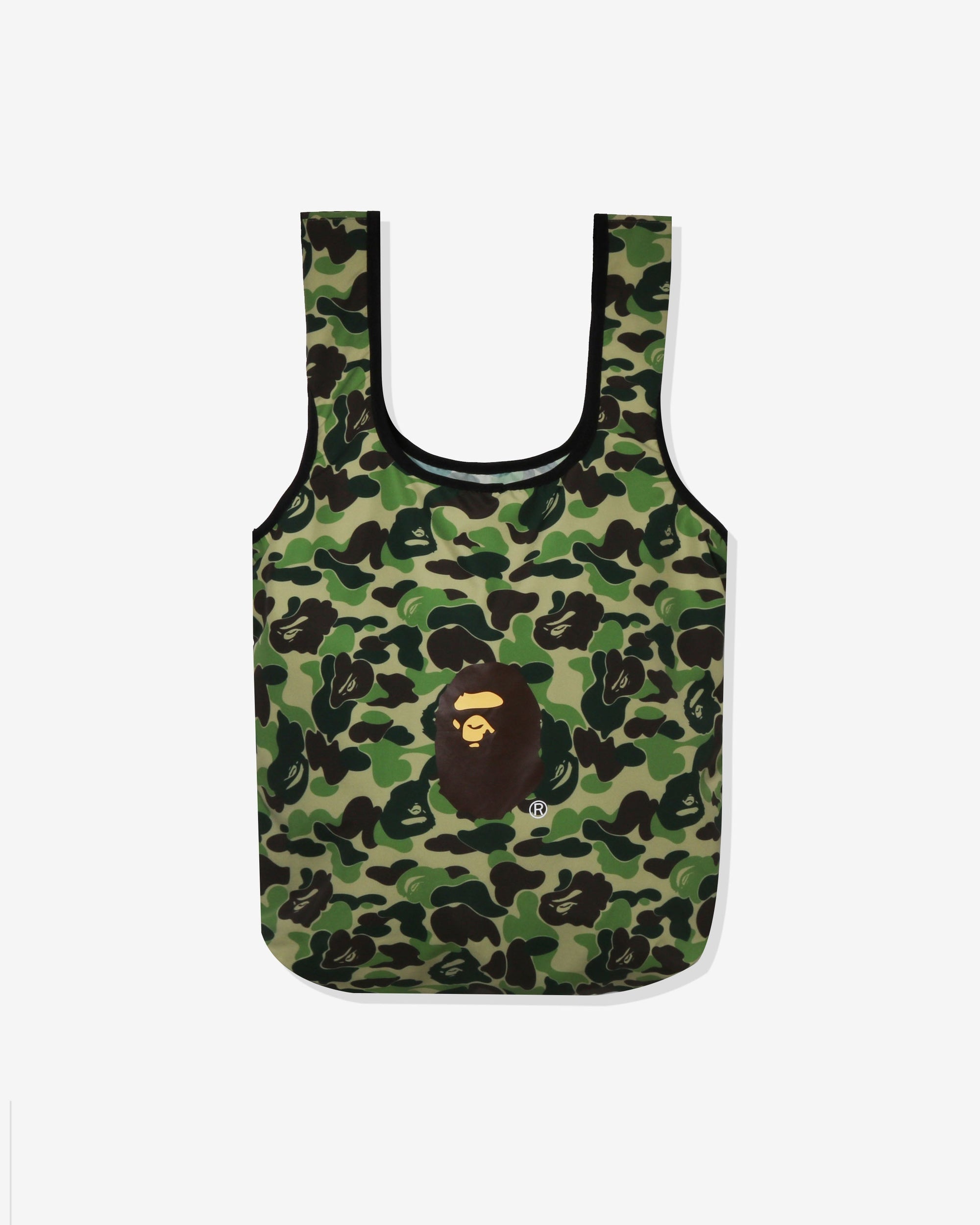 Abc Camo Utility Eco Bag Green A bathing ape оригінал – Купити в Україні – вид ззаду - A BATHING APE