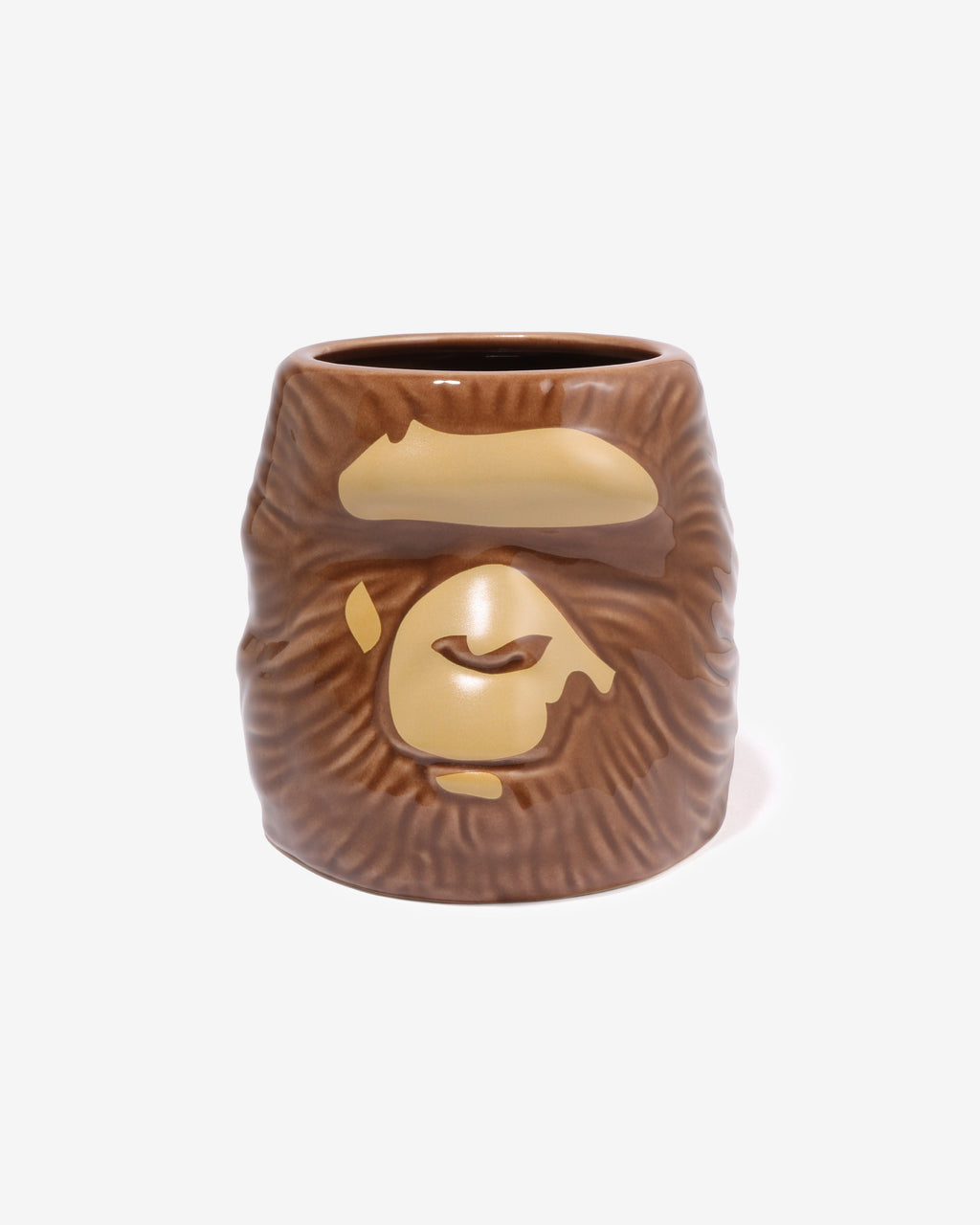 Ape Head Mug Brown A bathing ape – Гарантія оригінальності – боковий вид