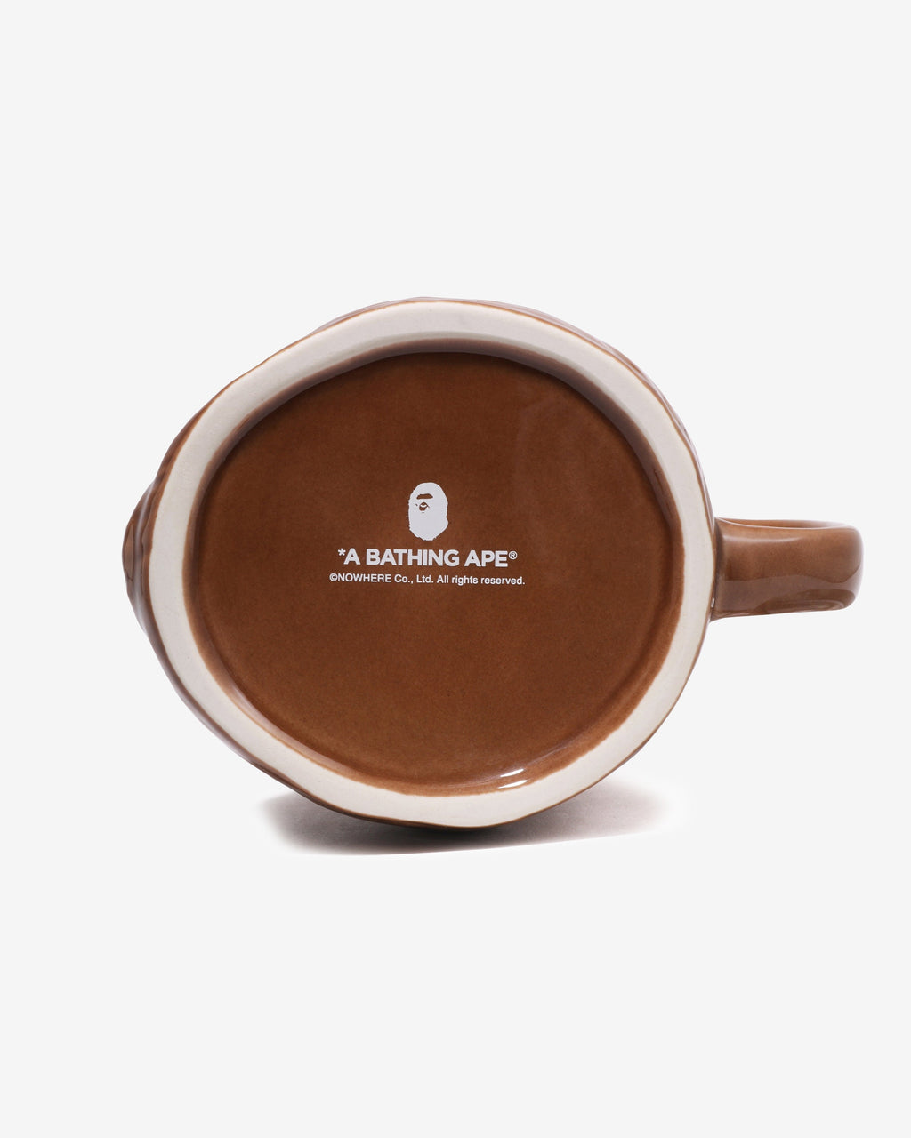 Ape Head Mug Brown A bathing ape – Гарантія оригінальності – збільшений вид