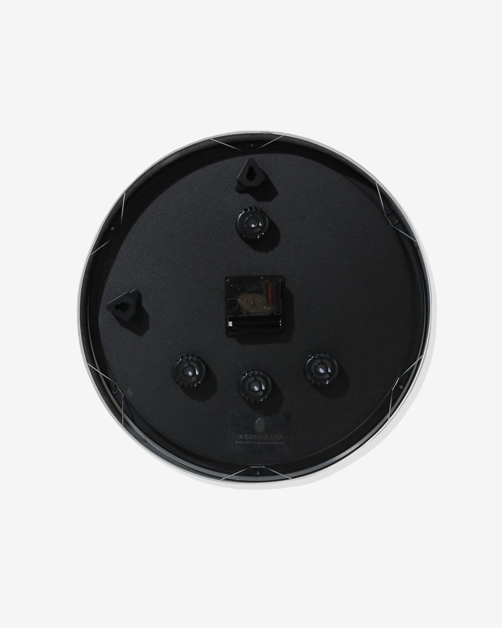 Bapex Wall Clock Black A bathing ape оригінал – Купити в Україні – вид ззаду