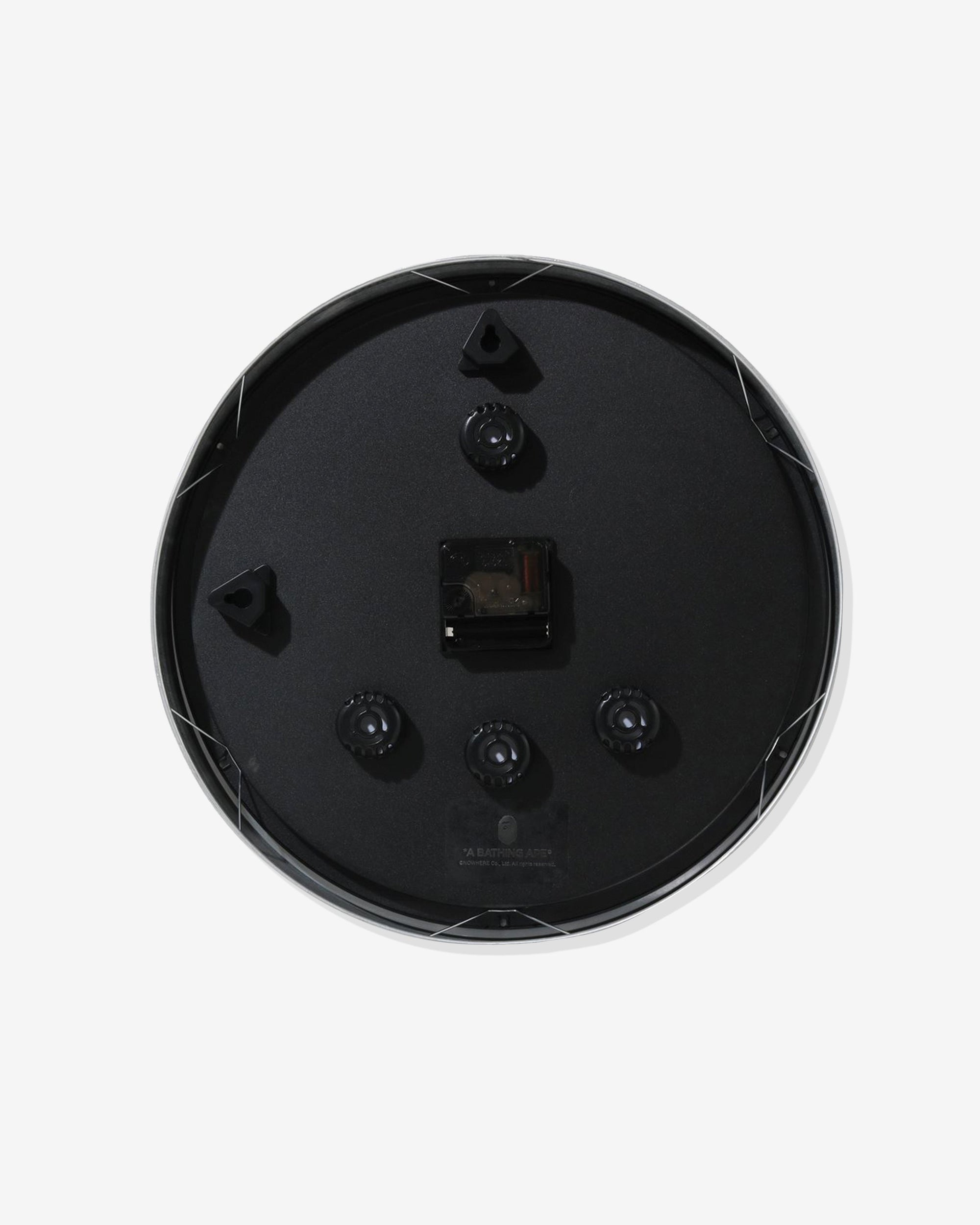 Bapex Wall Clock Black A bathing ape оригінал – Купити в Україні – вид ззаду