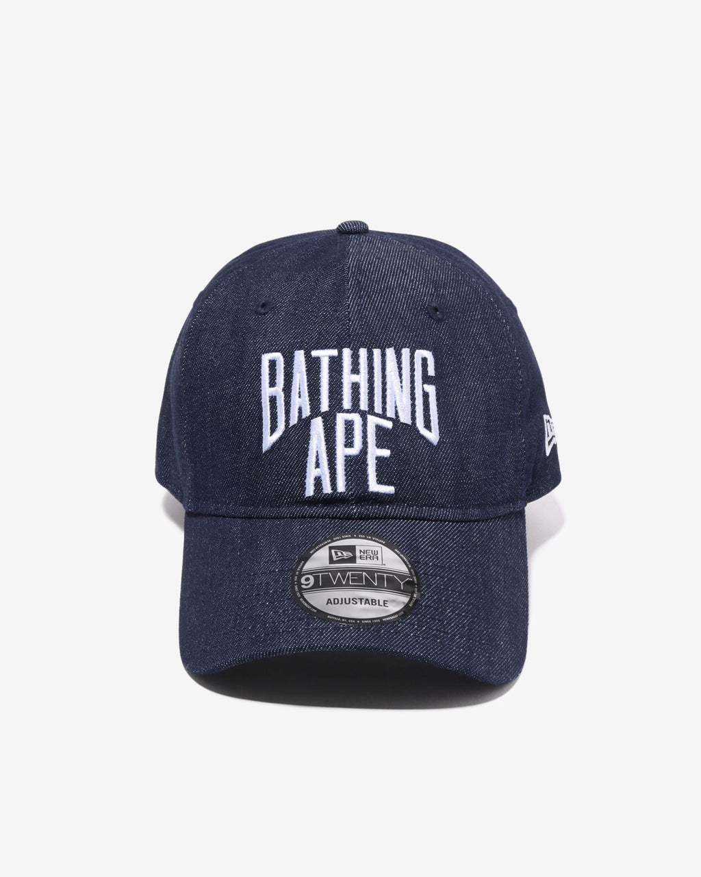 Nyc Logo Denim New Era 9twenty Cap Indigo A bathing ape оригінал – Купити в Україні – вид ззаду