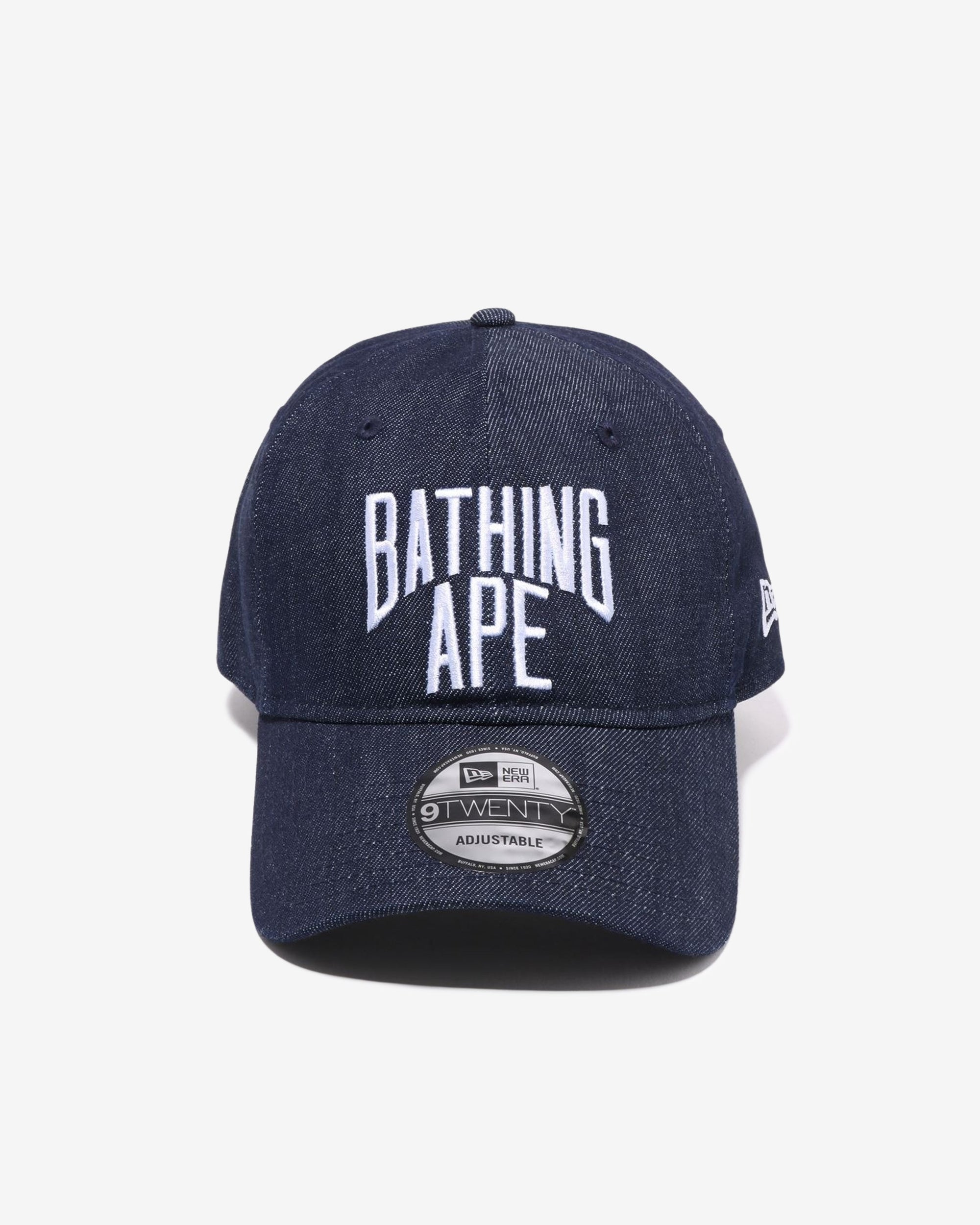 Nyc Logo Denim New Era 9twenty Cap Indigo A bathing ape оригінал – Купити в Україні – вид ззаду