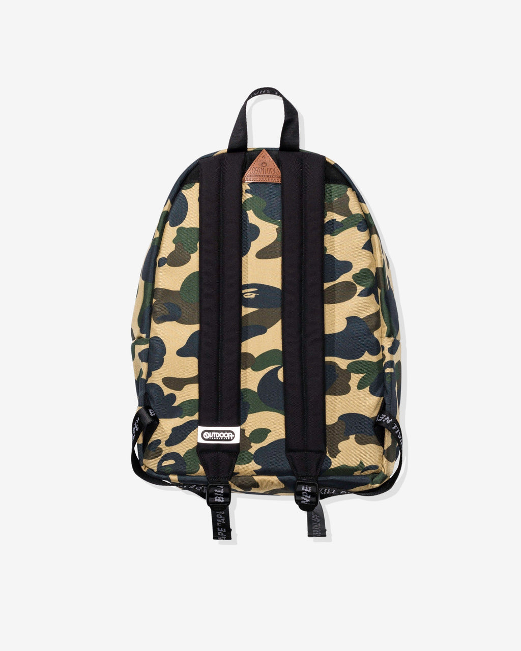X Outdoor Products 1st Camo Day Pack Yellow A bathing ape – Гарантія оригінальності – вид ззаду