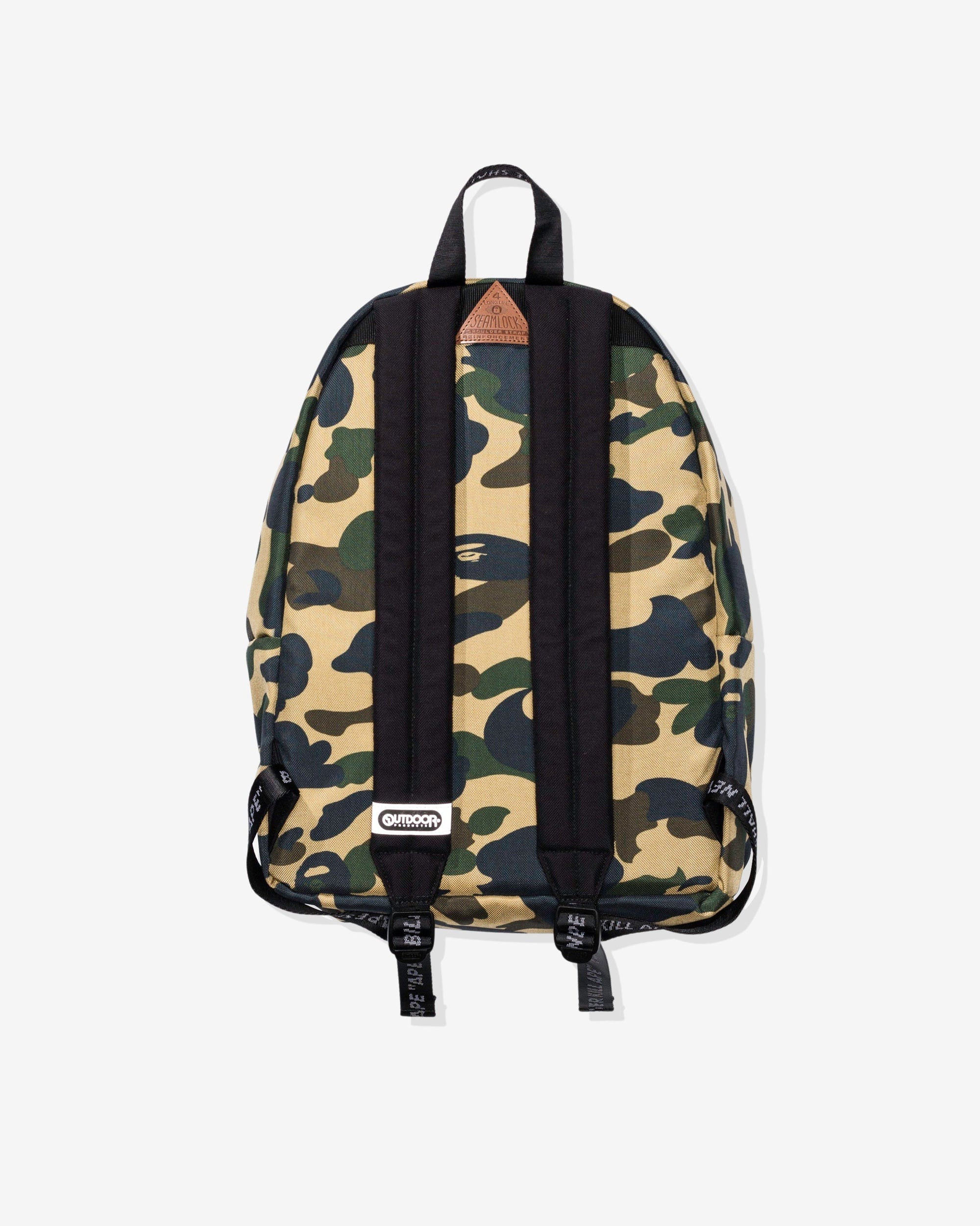 X Outdoor Products 1st Camo Day Pack Yellow A bathing ape – Гарантія оригінальності – вид ззаду