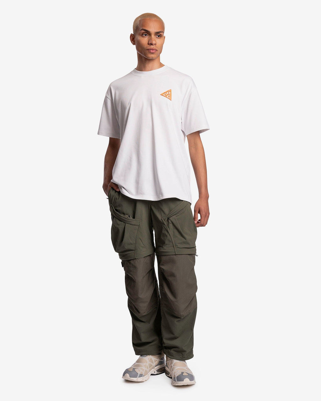 Acg Spiral Logo T-Shirt In White Nike оригінал – Купити в Україні – збільшений вид