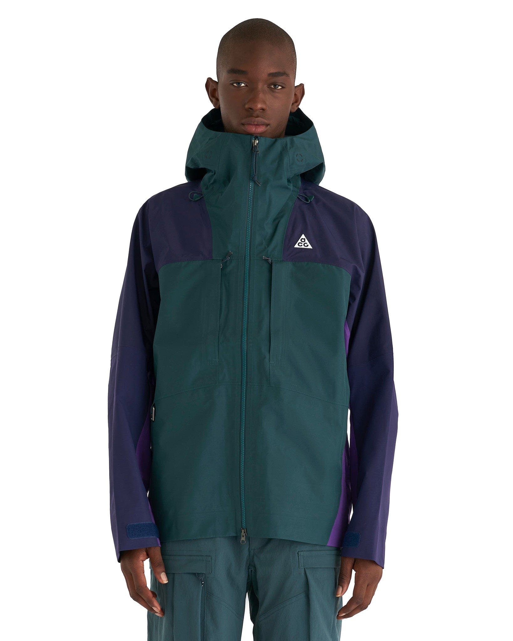 Acg Storm-Fit Adv Gore-Tex Jacket In Deep Jungle Nike оригінал – Купити в Україні – боковий вид