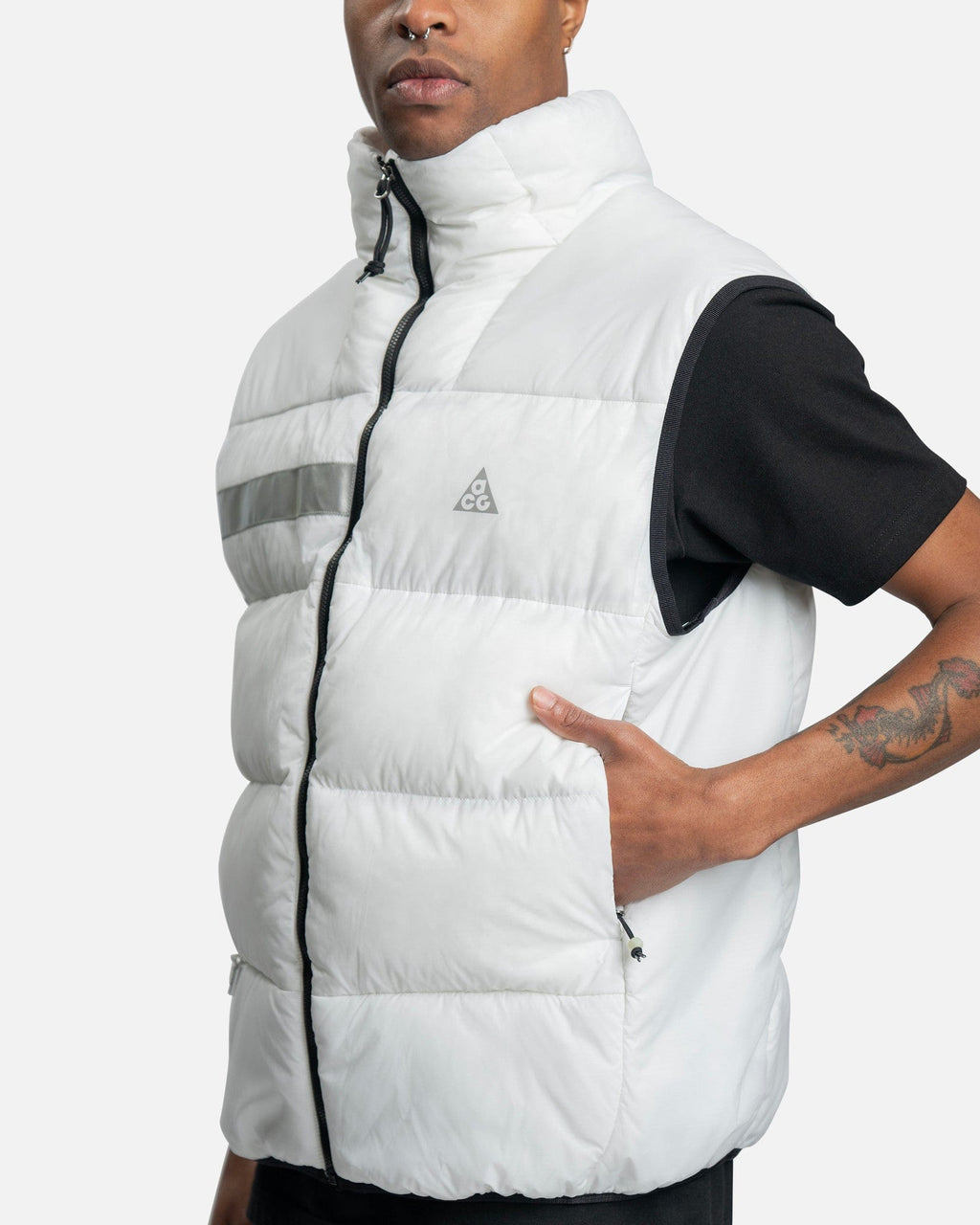 Оригінальна Acg Therma-Fit Airora Gilet In White Nike – збільшений вид