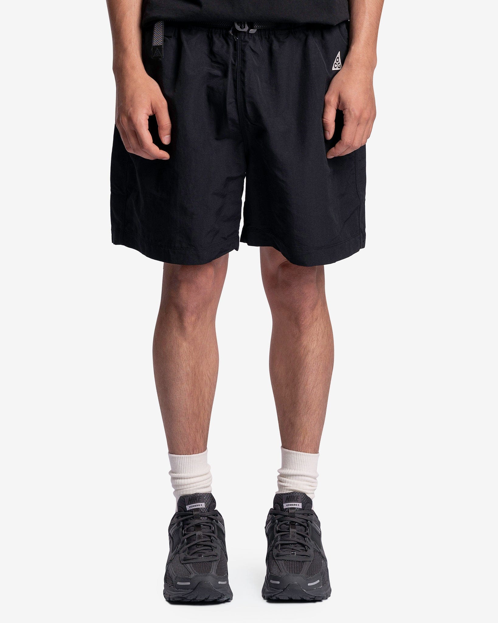 Acg Trail Shorts In Black Nike – Гарантія оригінальності – боковий вид