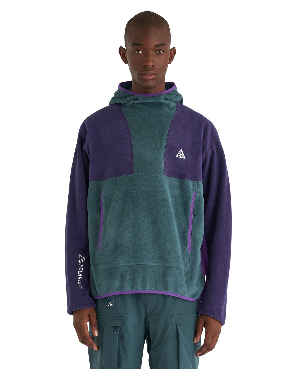 Acg Wolf Tree Pullover Hoodie In Deep Jungle Nike оригінал – Купити в Україні – боковий вид