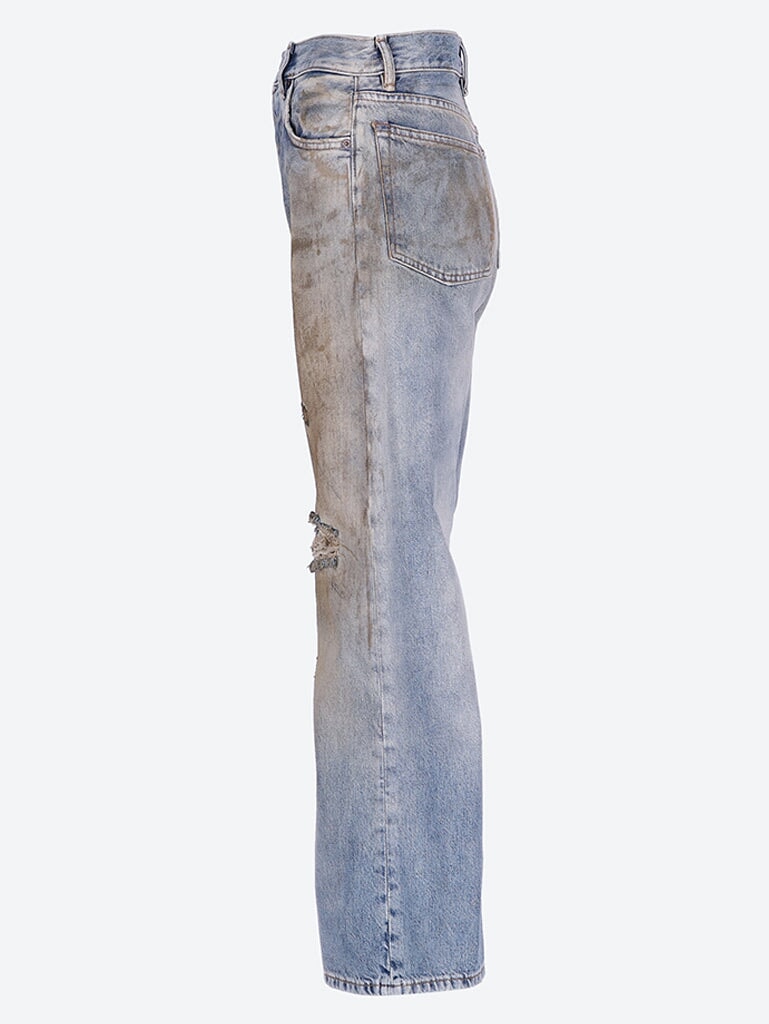 Оригінальна 2021f Jeans Acne studios – вид ззаду