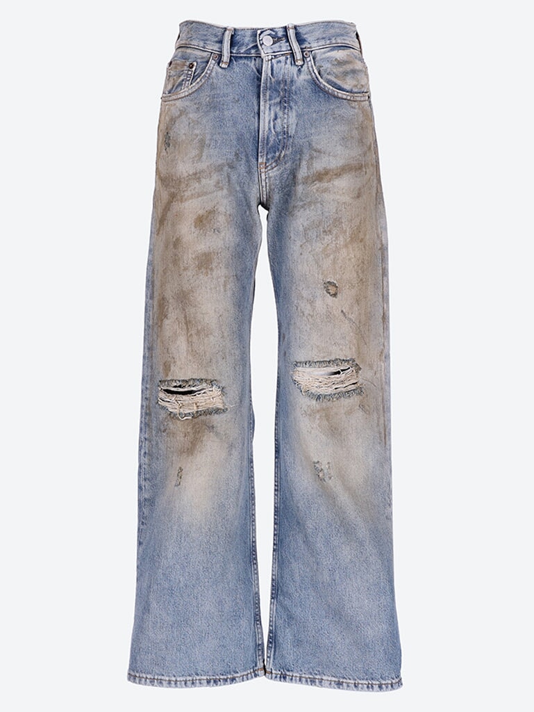 Оригінальна 2021f Jeans Acne studios – боковий вид
