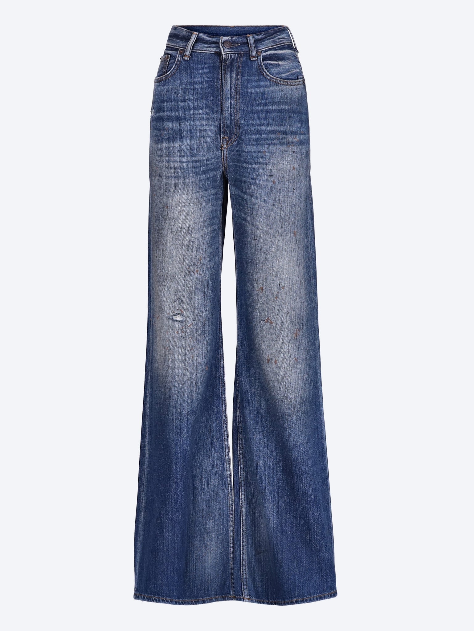 Оригінальна 2022 MID Blue Trafalgar Jeans Acne studios – боковий вид