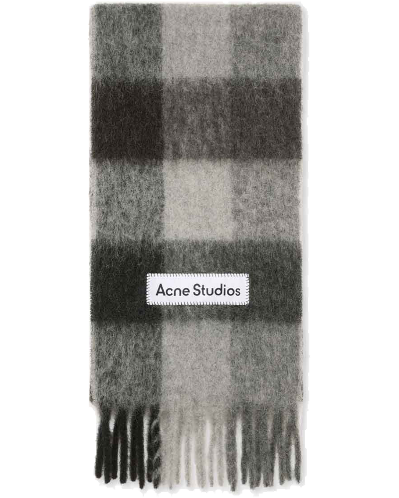 Bicolor Alpaca Scarf Acne studios – Гарантія оригінальності