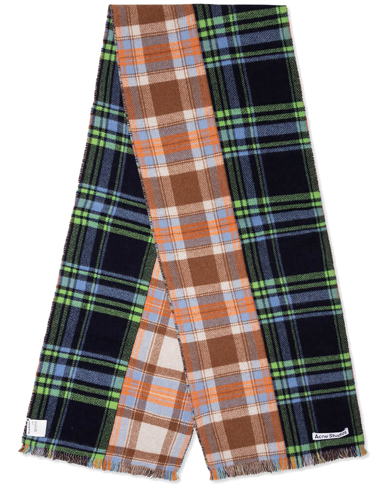 Оригінальна Vorata Patchwork Tartan Scarf Acne studios