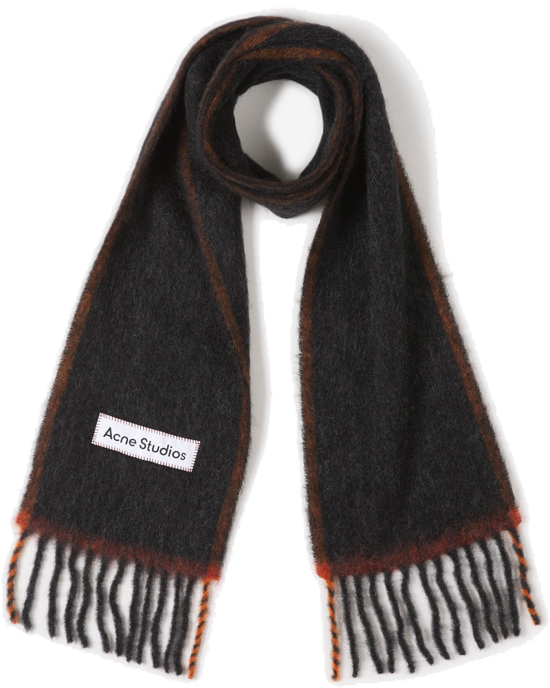 Bufanda Mohair Logo Acne studios – Гарантія оригінальності