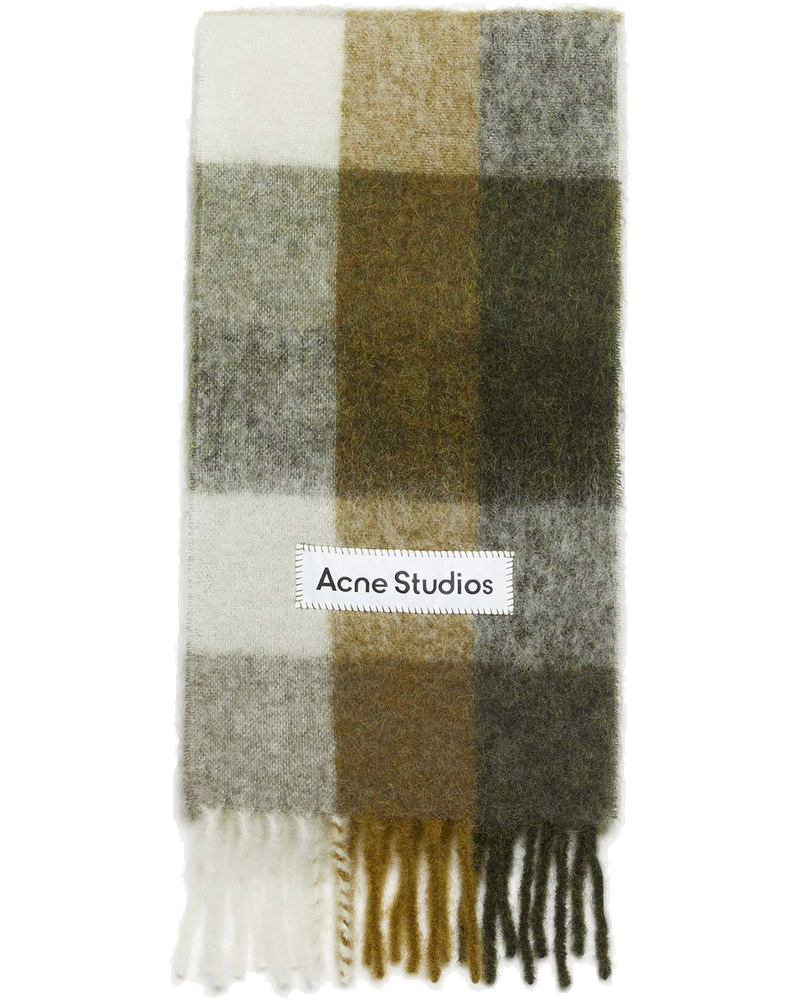 Checkered Motif Scarf Acne studios оригінал – Купити в Україні