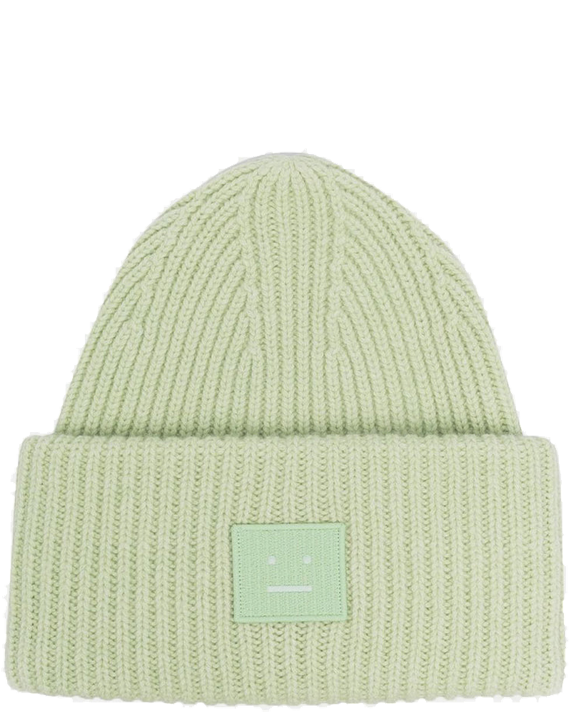 Pale Green Melange Face Beanie Acne studios оригінал – Купити в Україні
