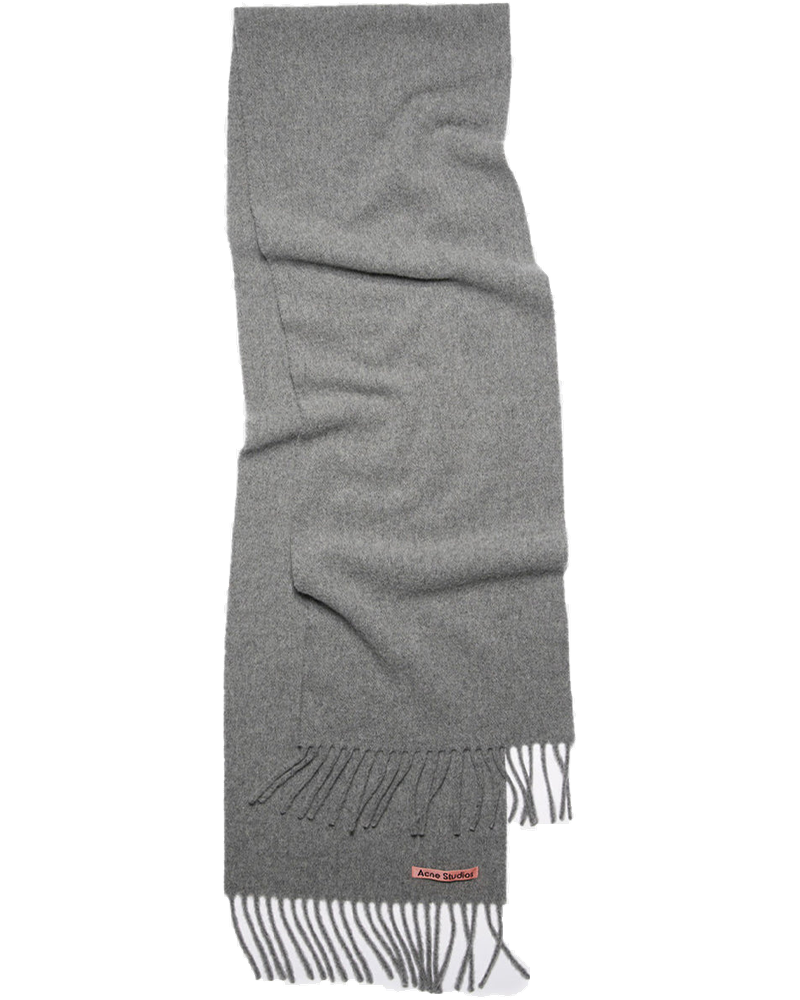 Grey Melange Wool Scarf Acne studios оригінал – Купити в Україні