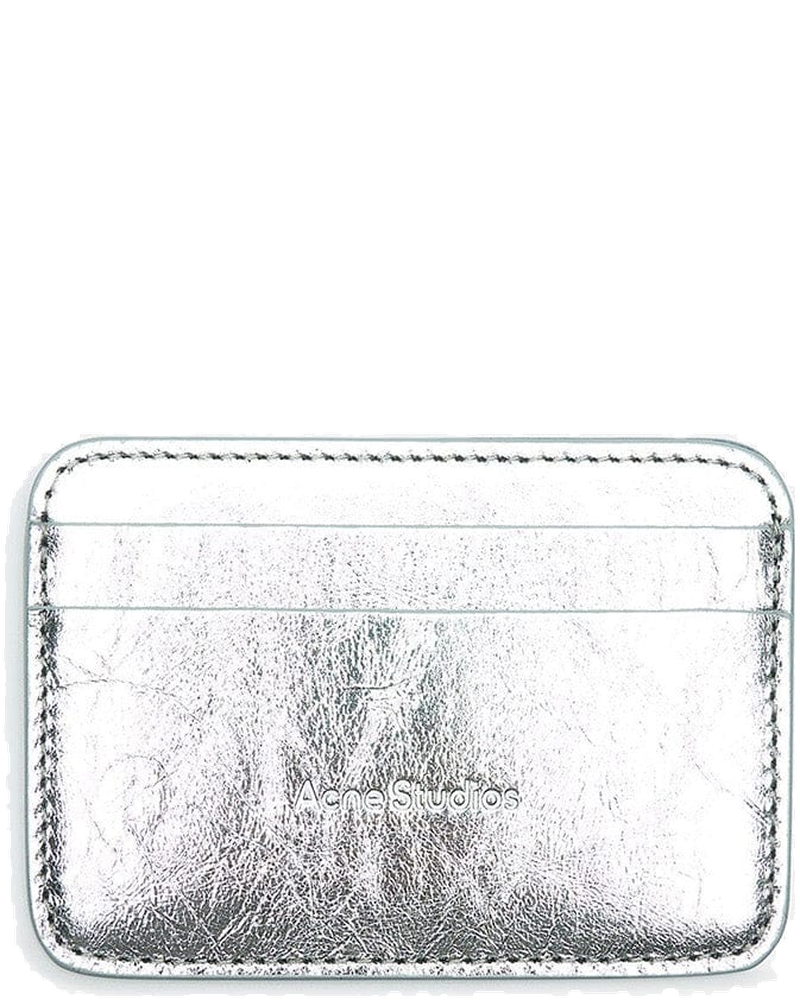 Оригінальна Card Holder In Silver Acne studios
