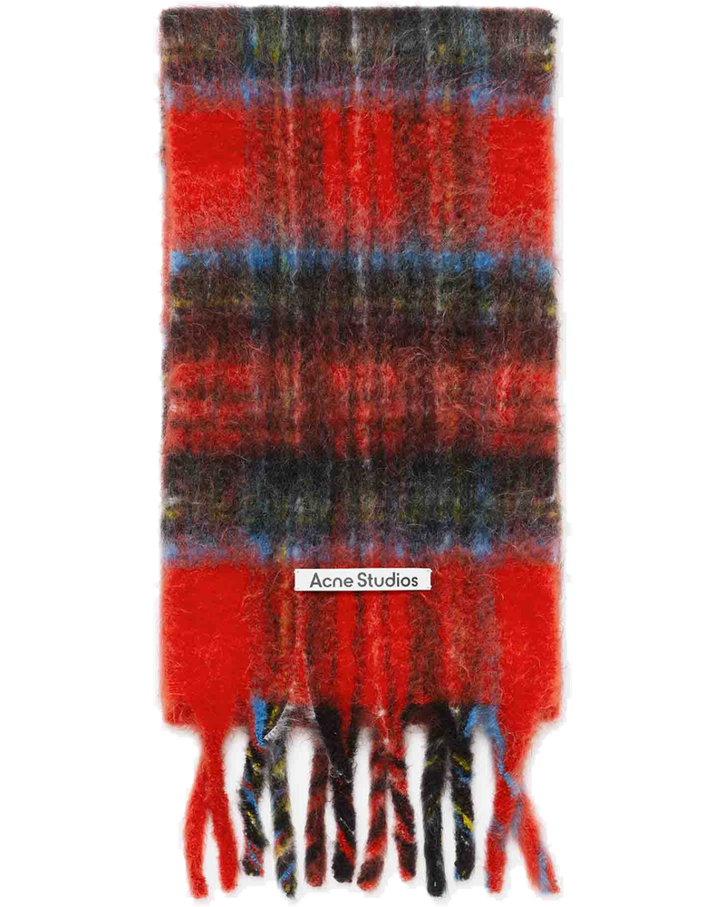 Mohair Check Scarf Acne studios оригінал – Купити в Україні