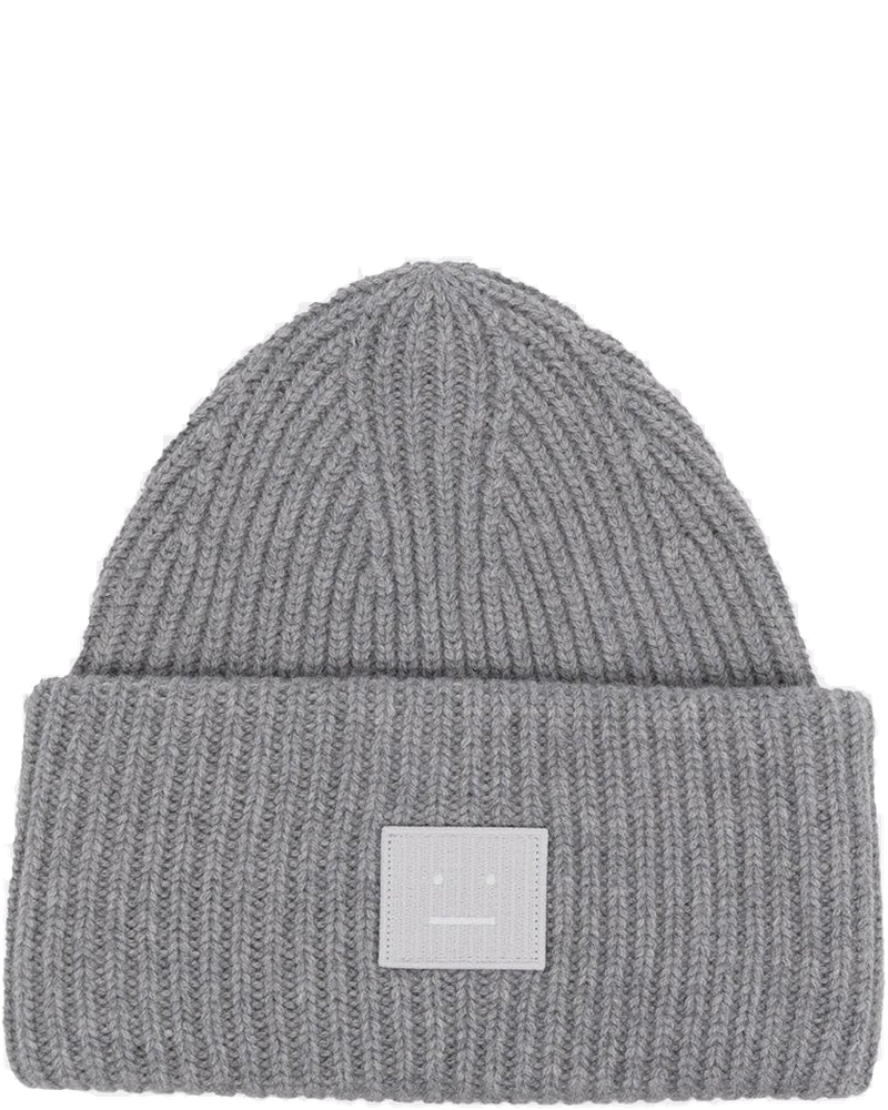 Grey Melange Face Beanie Acne studios – Гарантія оригінальності