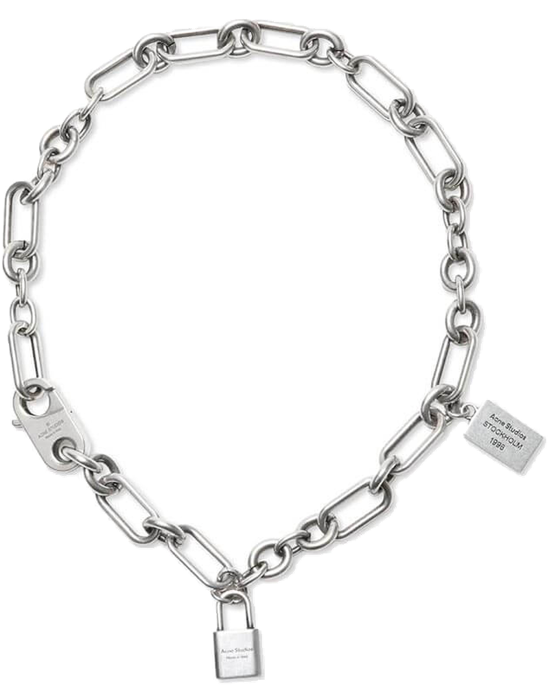 Padlock Chain Necklace Acne studios – Гарантія оригінальності
