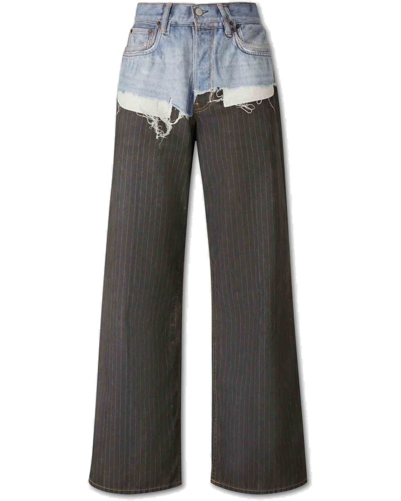 Wide Leg Printed Jeans Acne studios оригінал – Купити в Україні