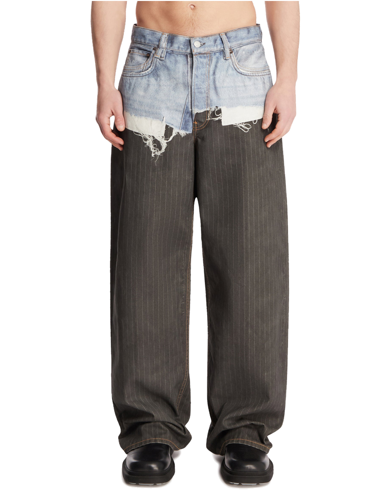 Оригінальна Blue Hybrid Trousers Acne studios