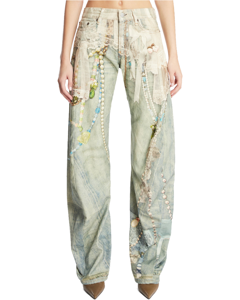 Blue 1981f Loose Fit Jeans Acne studios оригінал – Купити в Україні