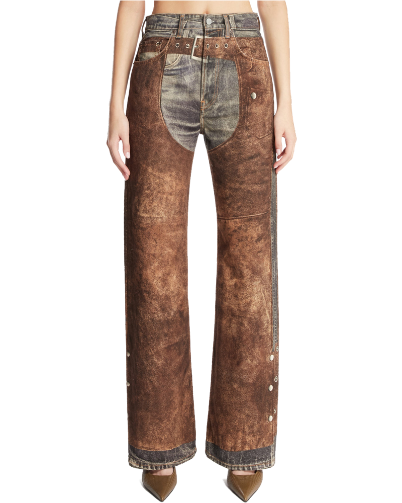 Brown Western Jeans Acne studios – Гарантія оригінальності