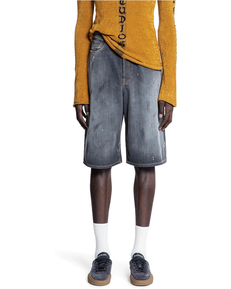 Оригінальна Loose Fit Denim Shorts Acne studios
