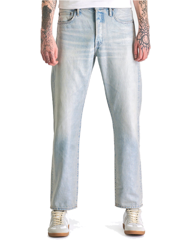 Оригінальна 1996 Holo Mermaid Denim In Light Blue Acne studios