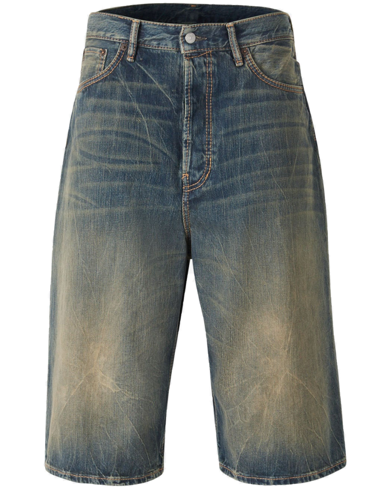 Оригінальна Oversized Denim Bermuda Shorts Acne studios