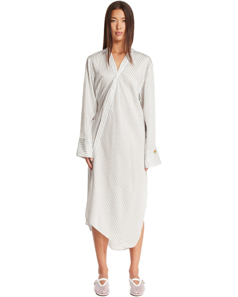 Blue Asymmetric Shirt Dress Acne studios оригінал – Купити в Україні