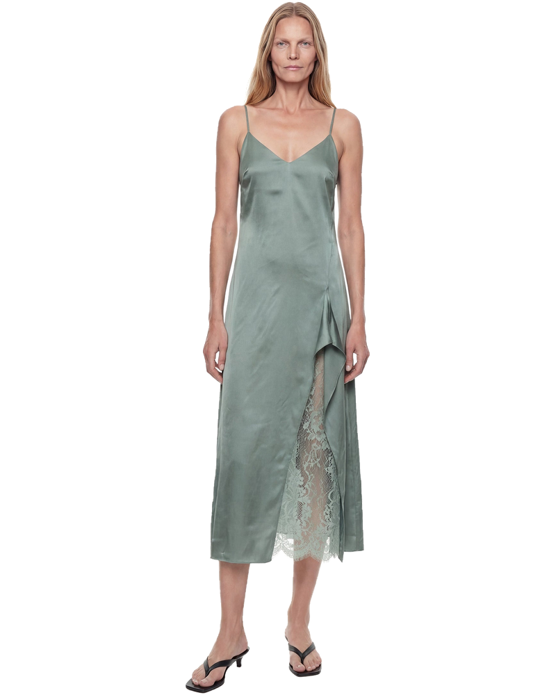 Оригінальна Satin Slip MIDI Dress Acne studios